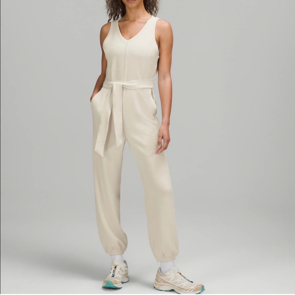 Lululemon “Ease of it all” v-neck jumpsuit